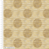 Make + Believe Blue Skies & Nutmeg Blue von Stuart Hillard, 100 % Bio-Baumwolle, 110 cm breit, Bastelstoff zum Quilten, Patchwork, Nähen